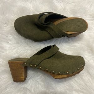 Bosabo Green Swedish Clogs 8